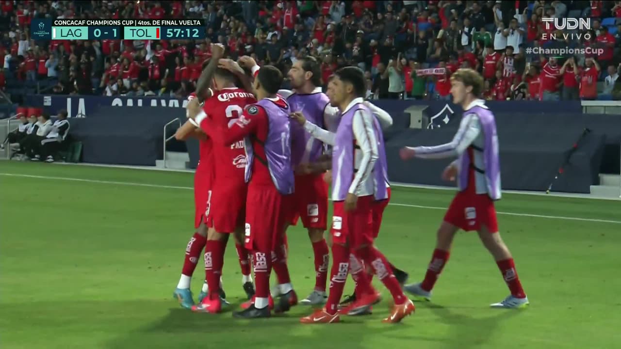 ¡Gol de Paulinho! Es el 2-0 para Toluca sobre el LA Galaxy