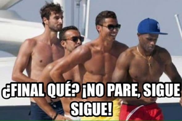 Las bromas no se hicieron esperar tras el título que obtuvo el Barcelona de la MSN con burlas para la Juventus, Real Madrid y hasta Cristiano Ronaldo.