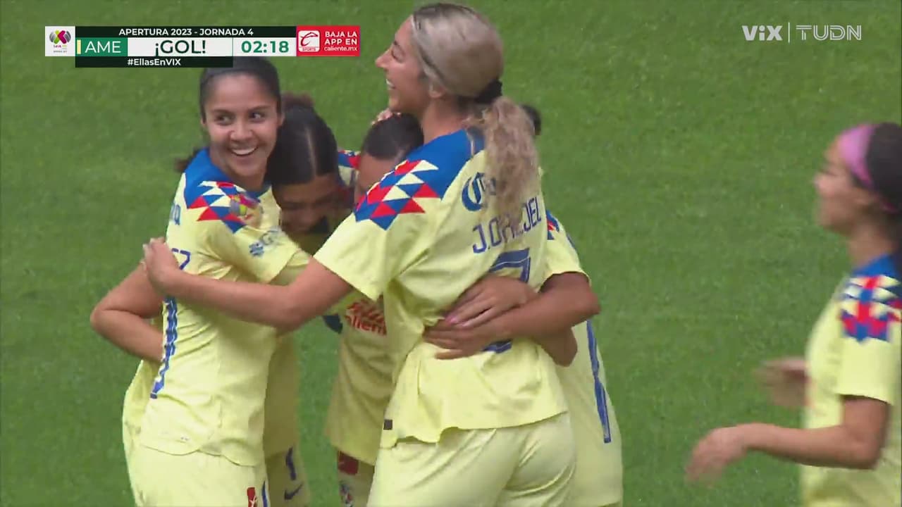 ¡Activen los fuegos artificiales! Rodríguez abre el marcador para América