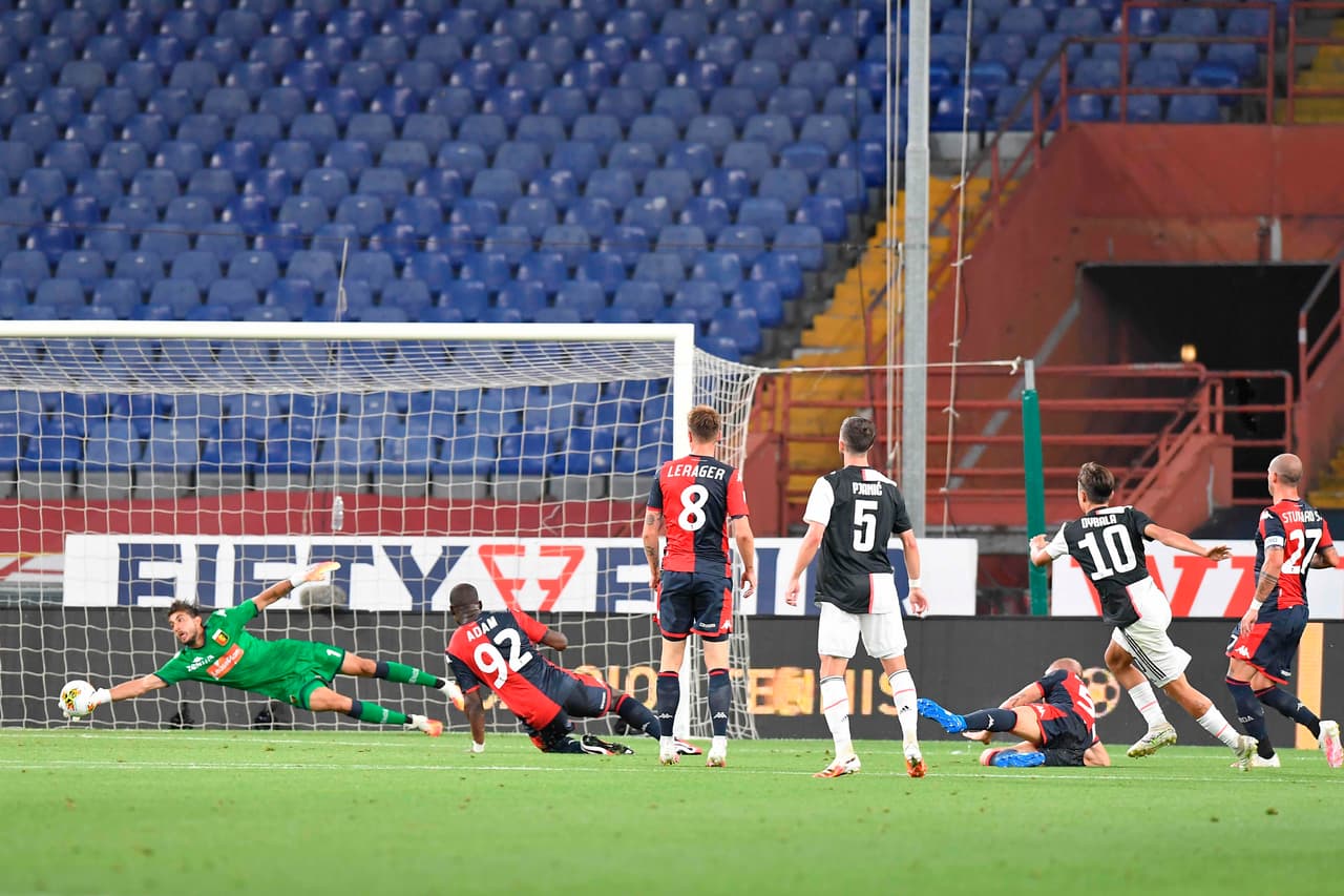 En el presente torneo del futbol italiano, Paulo Dybala llegó a 10 tantos, mientras que Cristiano Rnaldo ya acumula 24.