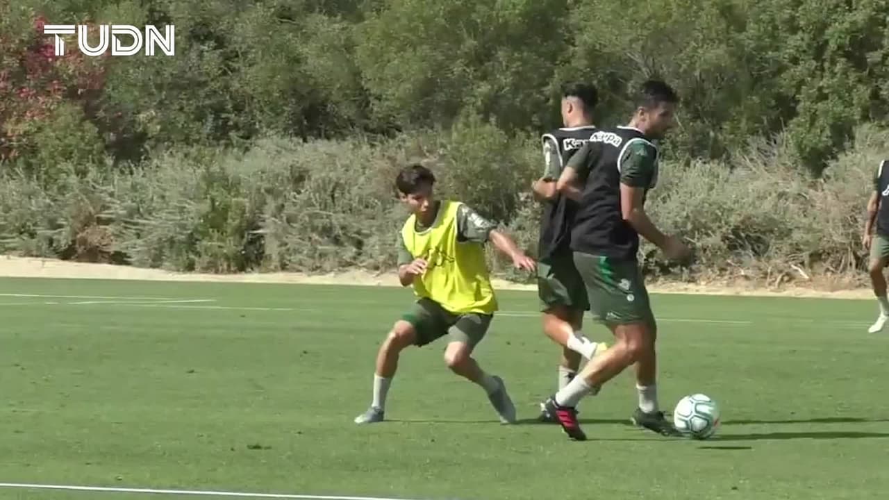 Lainez supera contagio de COVID; reaparecería ante Villarreal