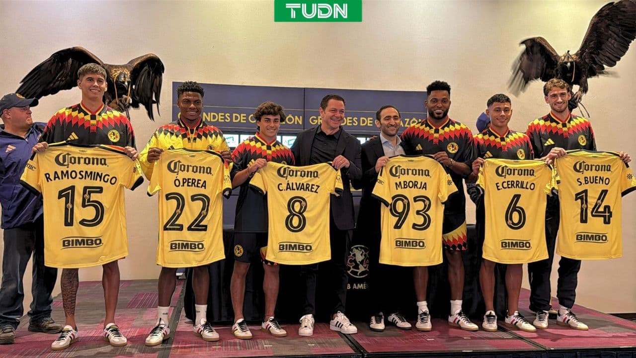 América presenta refuerzos del Apertura 2026