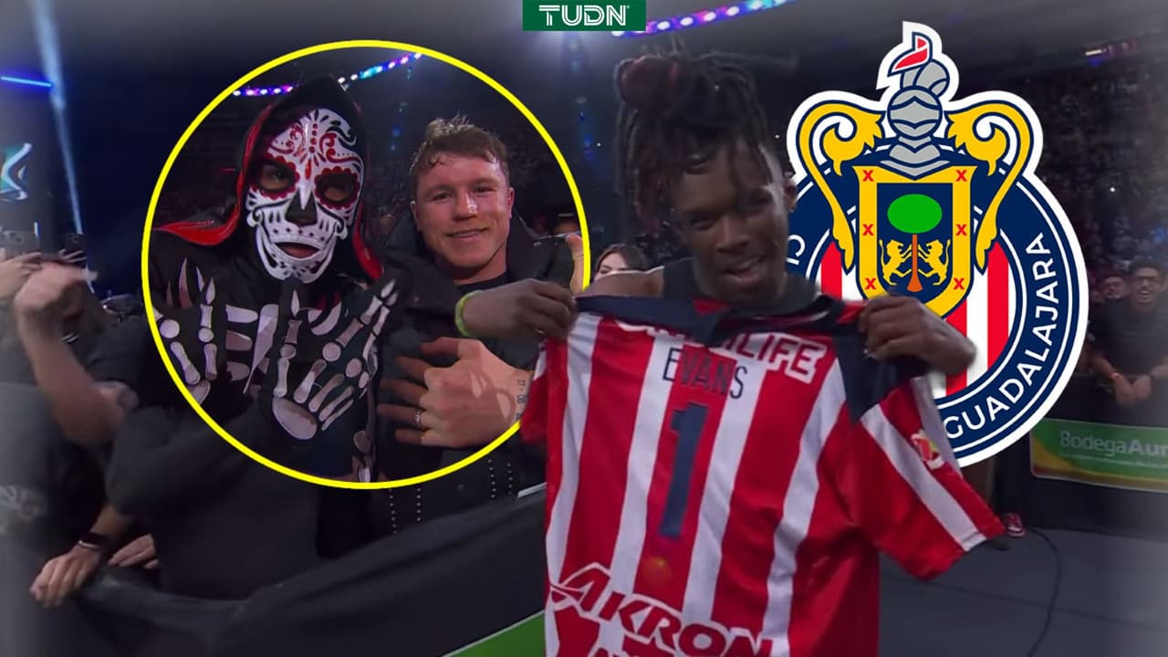 ¡Épico! Joya de WWE revela su amor por Chivas frente a Canelo