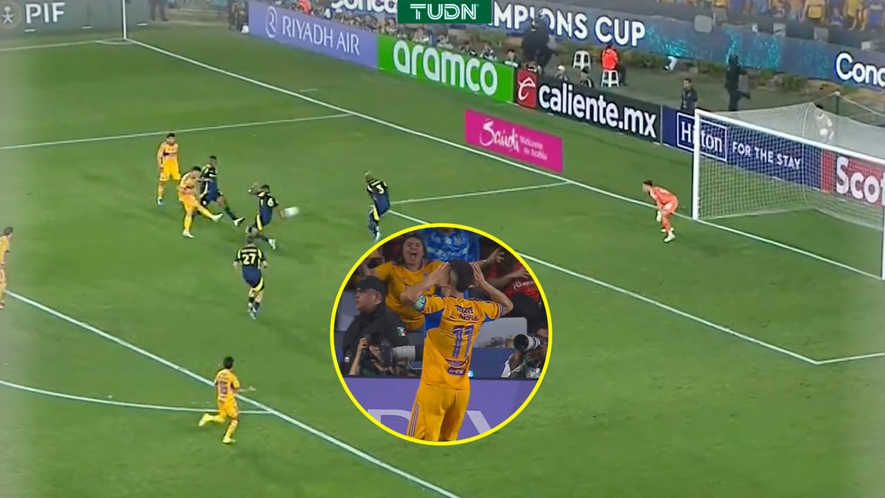 ¡Con este golazo Tigres se clasifica a la Final de la Concacaf Champions Cup!