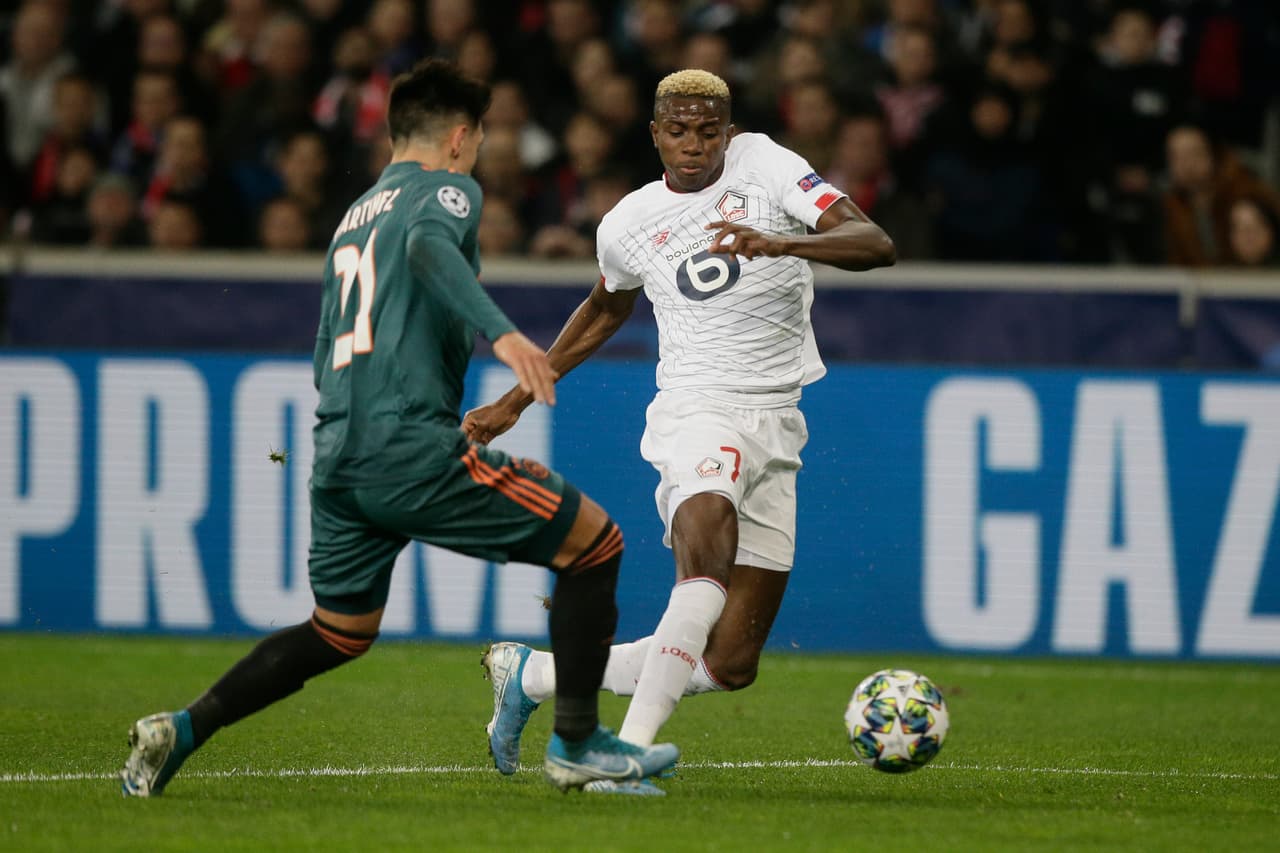 Con goles de Hakim Ziyech y Quincy Promes, el Ajax se impone 0-2 al Lille. El mexicano Edson Álvarez entró de cambio al medio tiempo por Noussair Mazraoui.