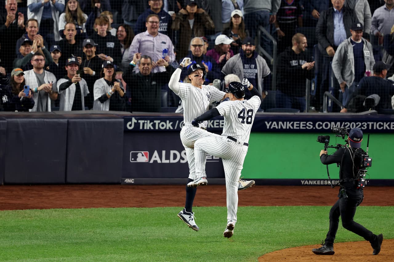 Los Yankees consiguen la primera victoria de la serie divisional frente a Cleveland