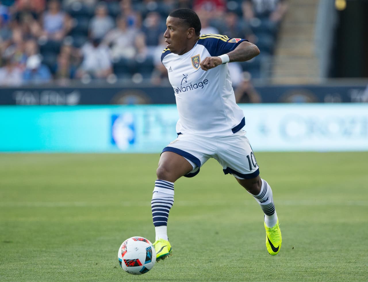 JOAO PLATA (DEL) | El ecuatoriano inició la remontada de Real Salt Lake en casa de Philadelphia Union con un soberbio golazo de pica barra. No anotaba desde mayo.