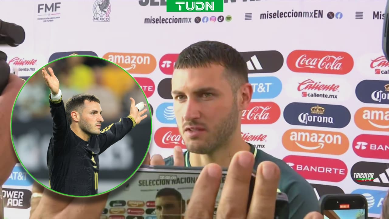 Santi Gimenez, como niño y sin presión