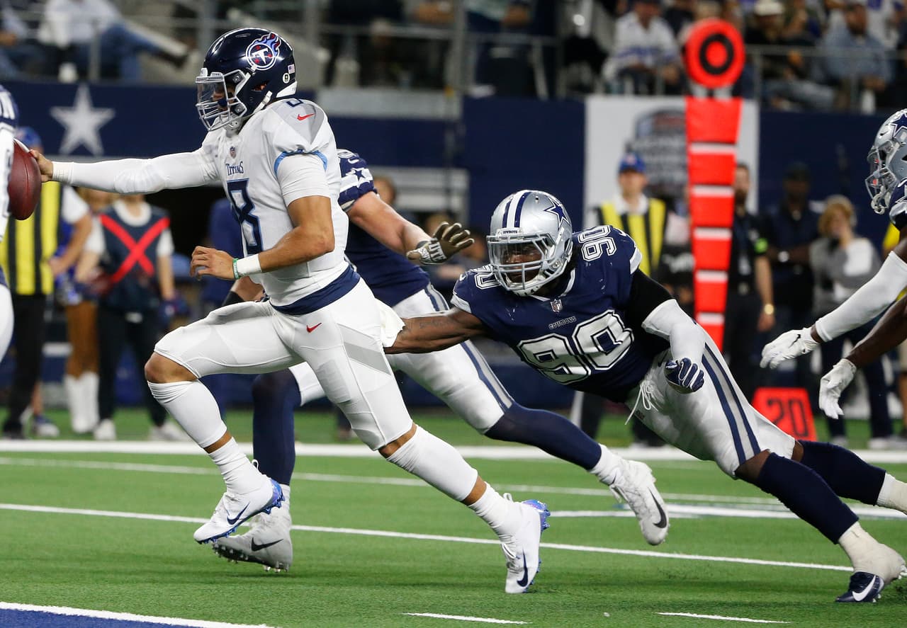 Mariota se escapó 9 yardas en carrera de touchdown que puso el partido inalcanzable para Dallas y que colocó el marcador 28-14. El último clavo en el ataúd de los Cowboys.