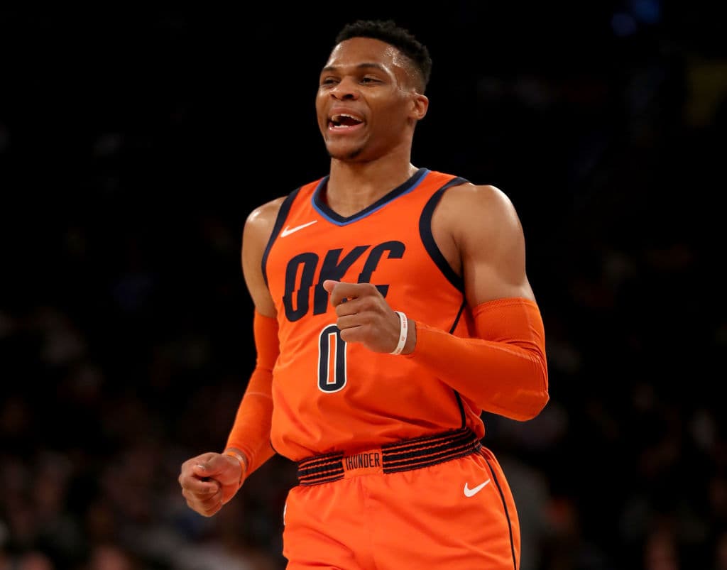 En el canje que llevó a Ben Simmons al Team LeBron, el jugador que llegó al Team Giannis fue el estelar armador del Oklahoma City Thunder Russell Westbrook.