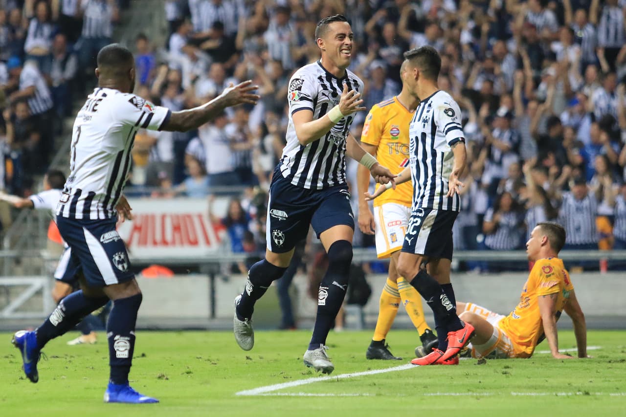Funes Mori (centro) llegó a 13 goles en el 
<a href="https://www.univision.com/deportes/futbol/liga-mx/" target="_blank">Clausura 2019</a> con Rayados.