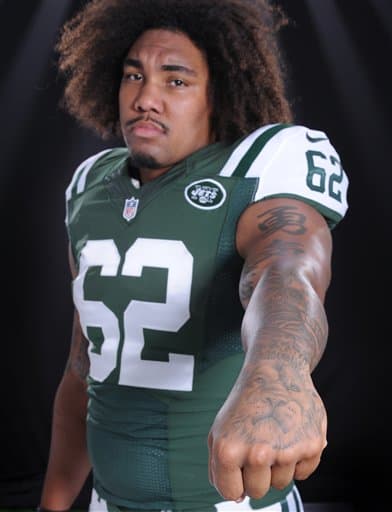 Checa las imágenes del novato egresado de USC, el DT Leonard Williams, ya como todo un integrante de los New York Jets (AP-NFL).
