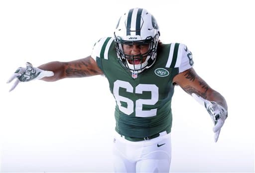 Checa las imágenes del novato egresado de USC, el DT Leonard Williams, ya como todo un integrante de los New York Jets (AP-NFL).