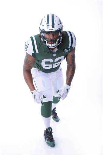 Checa las imágenes del novato egresado de USC, el DT Leonard Williams, ya como todo un integrante de los New York Jets (AP-NFL).