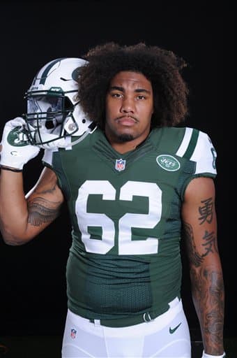 Checa las imágenes del novato egresado de USC, el DT Leonard Williams, ya como todo un integrante de los New York Jets (AP-NFL).