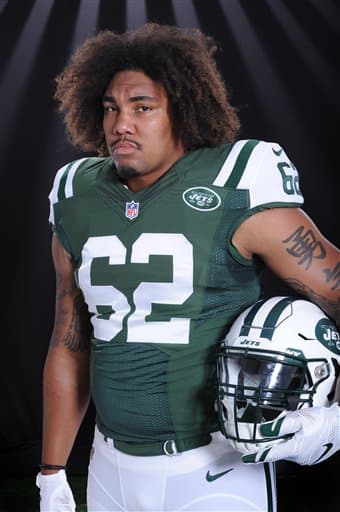 Checa las imágenes del novato egresado de USC, el DT Leonard Williams, ya como todo un integrante de los New York Jets (AP-NFL).