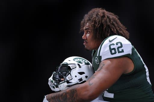 Checa las imágenes del novato egresado de USC, el DT Leonard Williams, ya como todo un integrante de los New York Jets (AP-NFL).