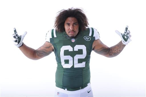 Checa las imágenes del novato egresado de USC, el DT Leonard Williams, ya como todo un integrante de los New York Jets (AP-NFL).