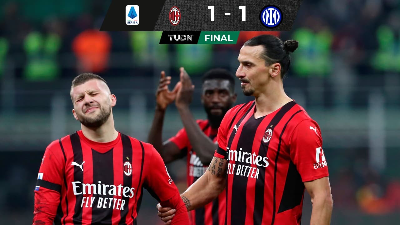 AC Milan empata en el derbi y deja a Napoli como líder