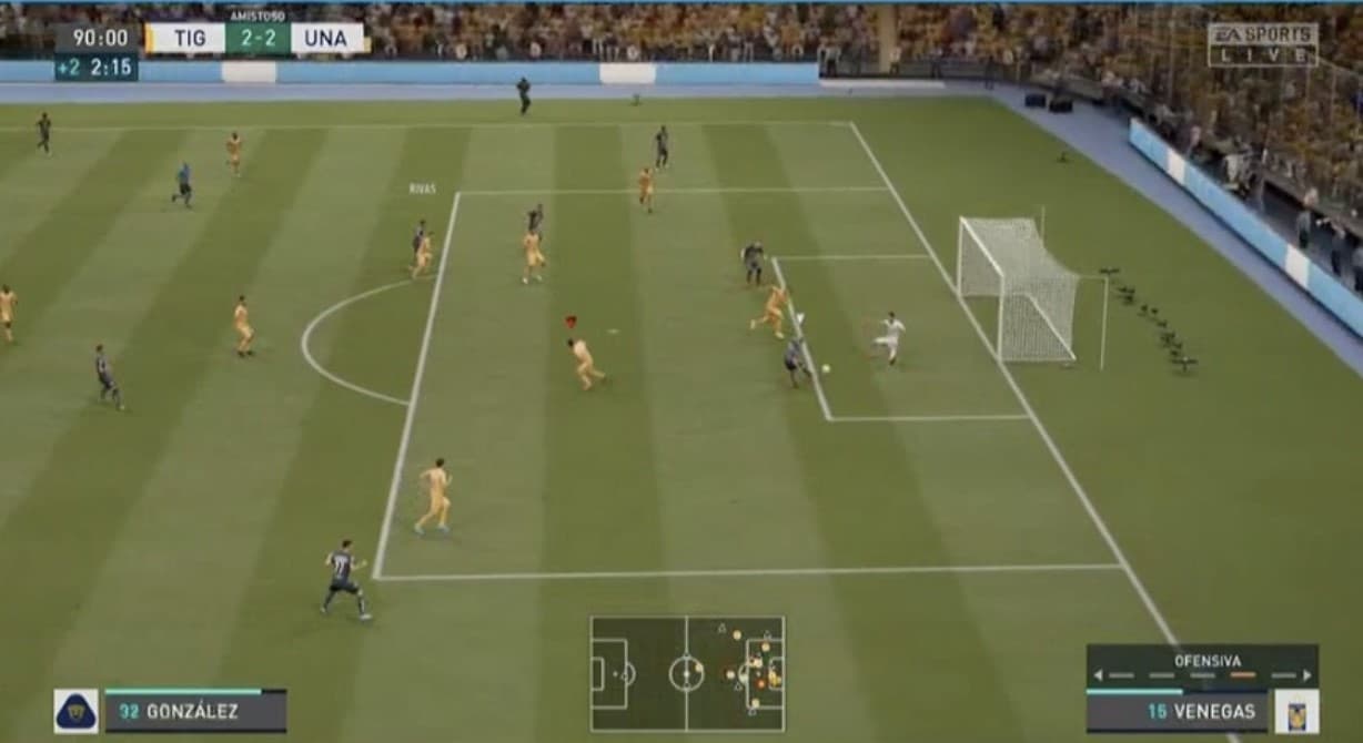 Alan Mozo no se da por vencido y consigue un agónico triunfo frente a Tigres en el minuto 90+2.