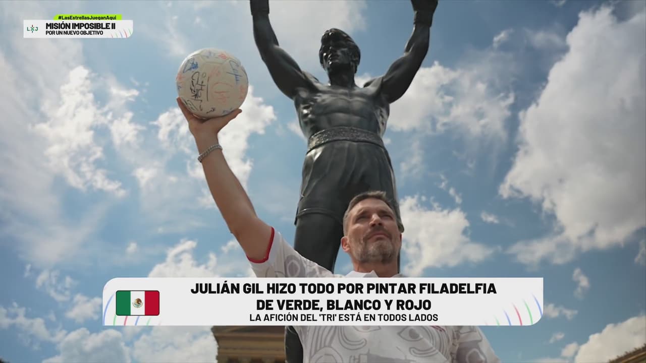 Misión Imposible II: Julián Gil llega a Filadelfia con este reto