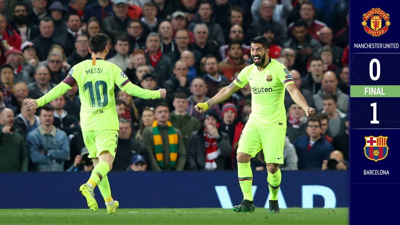 Con un gol en contra de Luke Shaw, el Barça venció a un Manchester United sin ideas