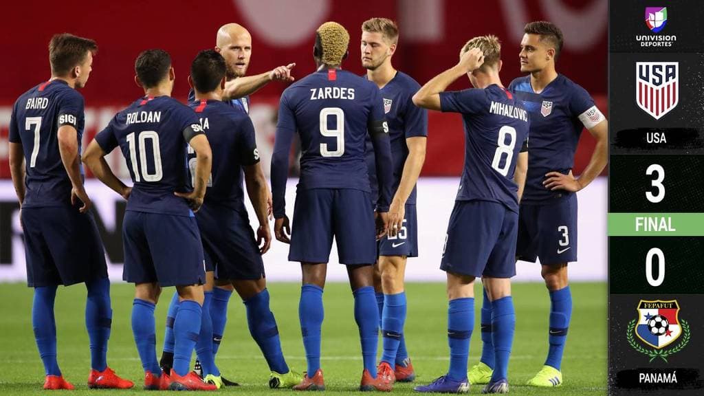 Sin mayores apuros, un joven Team USA golea a Panamá