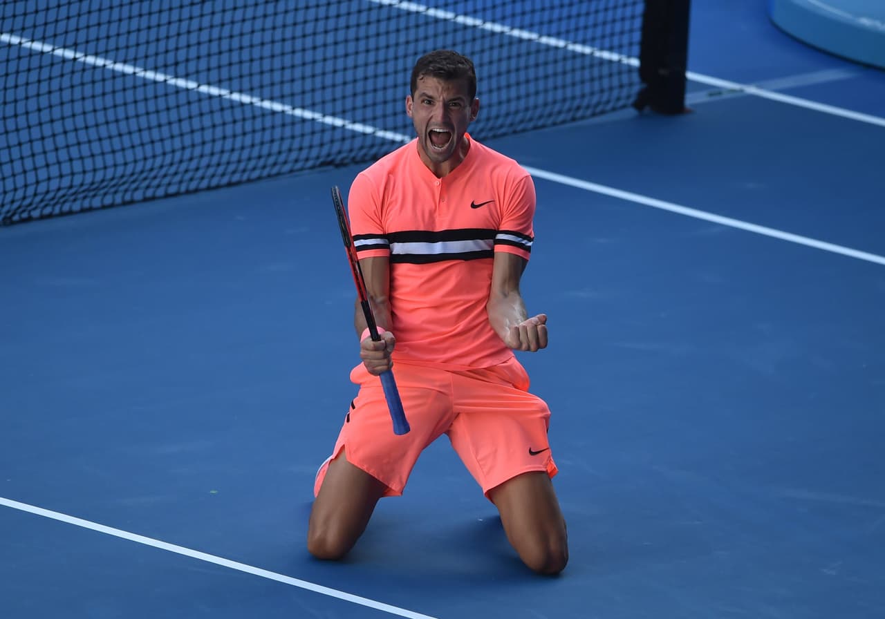 El búlgaro Grigor Dimitrov, tercer favorito, se impuso ante el ruso Andrey Rublev, por 6-3, 4-6, 6-4 y 6-4, en un partido disputado.