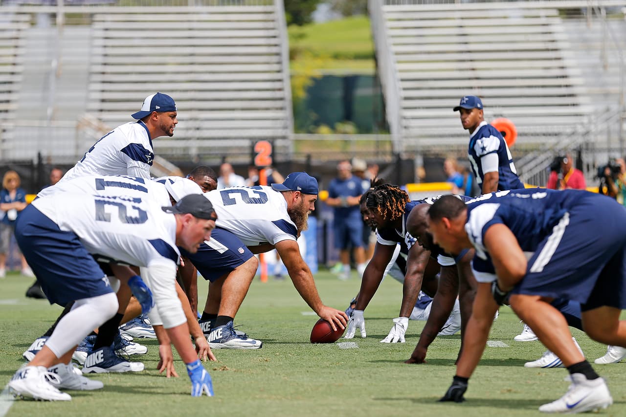 El training camp de los Dallas Cowboys comenzó este lunes 24 de julio en el River Ridge Residence Inn de Oxnard, California con la presencia de todas las estrellas del equipo.