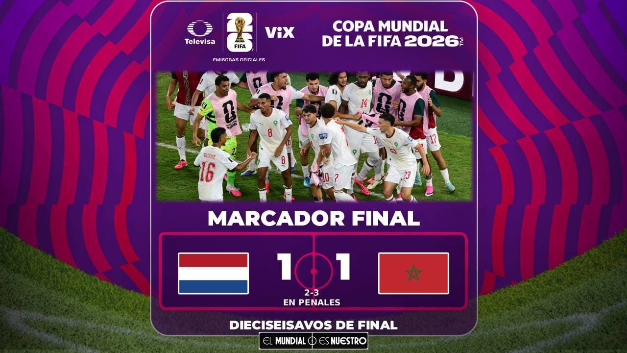 Resumen | Marruecos deja en el camino a los Países Bajos en el Mundial