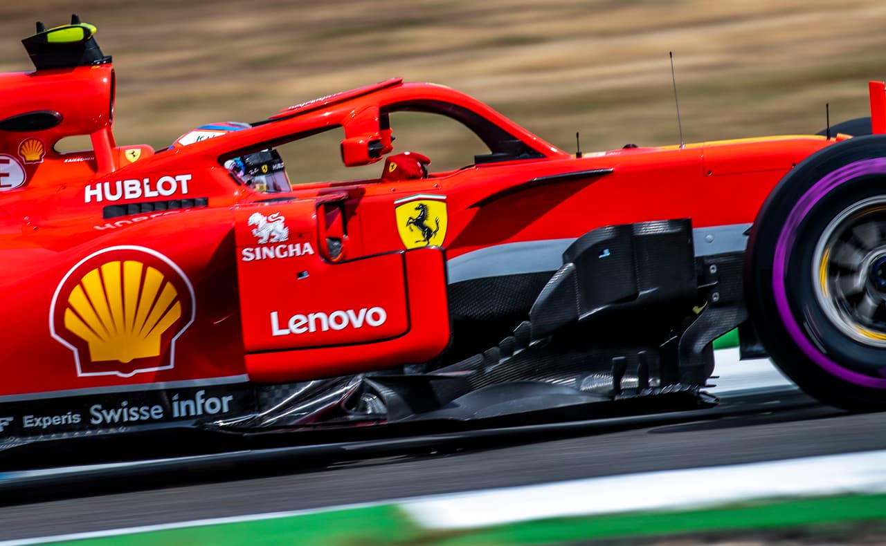 El finlandés Kimi Raikkonen pudo establecer su vuelta rápida en 1:11:547 en la Q3 para quedarse con el tercer puesto de la grilla.