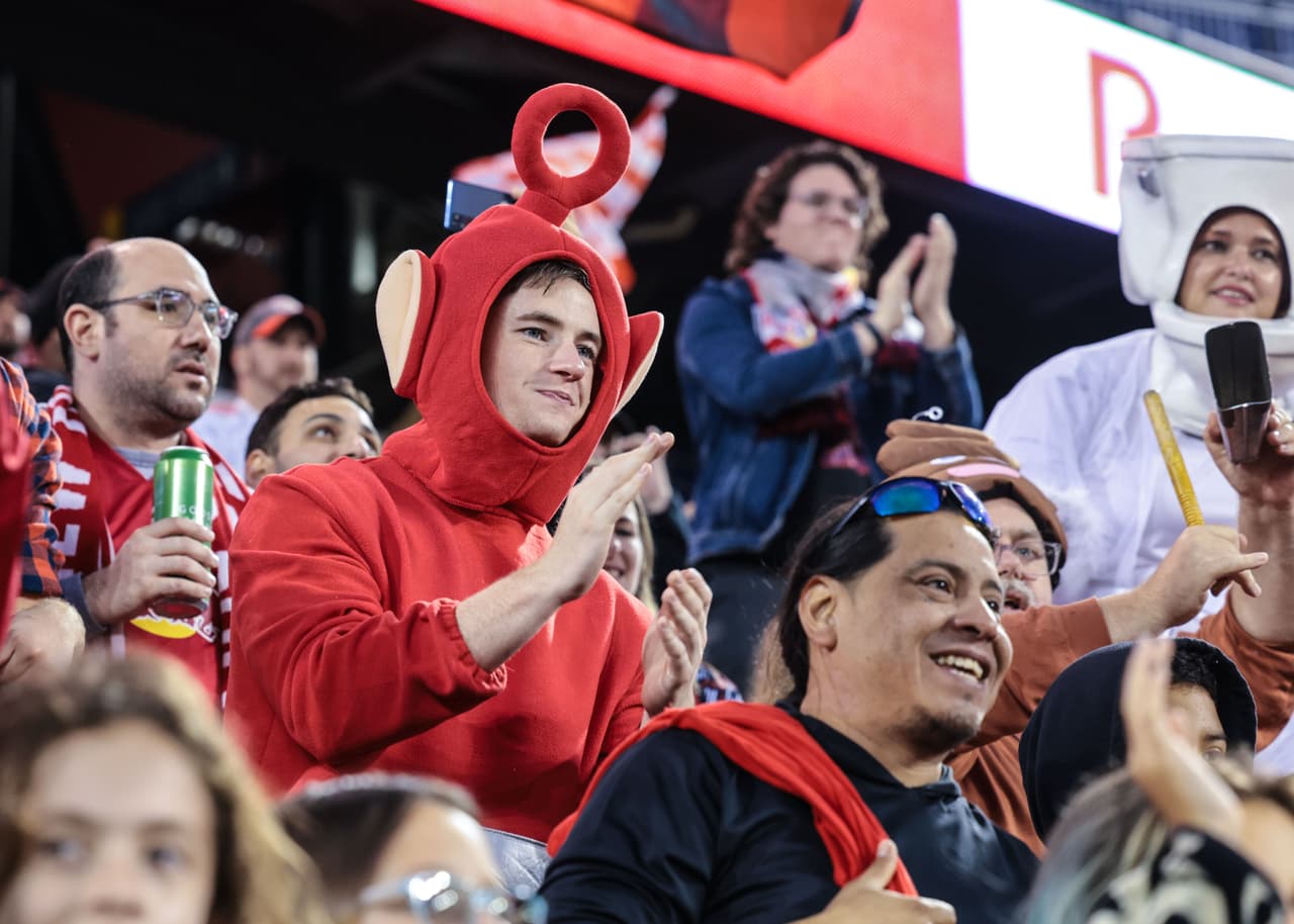 En el Red Bull Arena también se vivió el ambiente de Halloween.
<br>