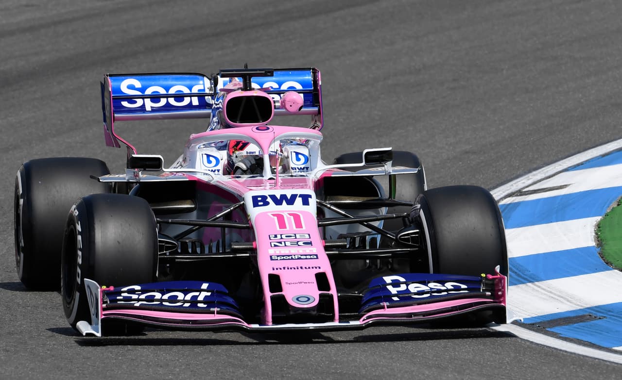 El piloto mexicano del equipo Racing Point calificó 8° del Gran Premio de Alemania, 11a fecha del calendario de la Fórmula Uno.