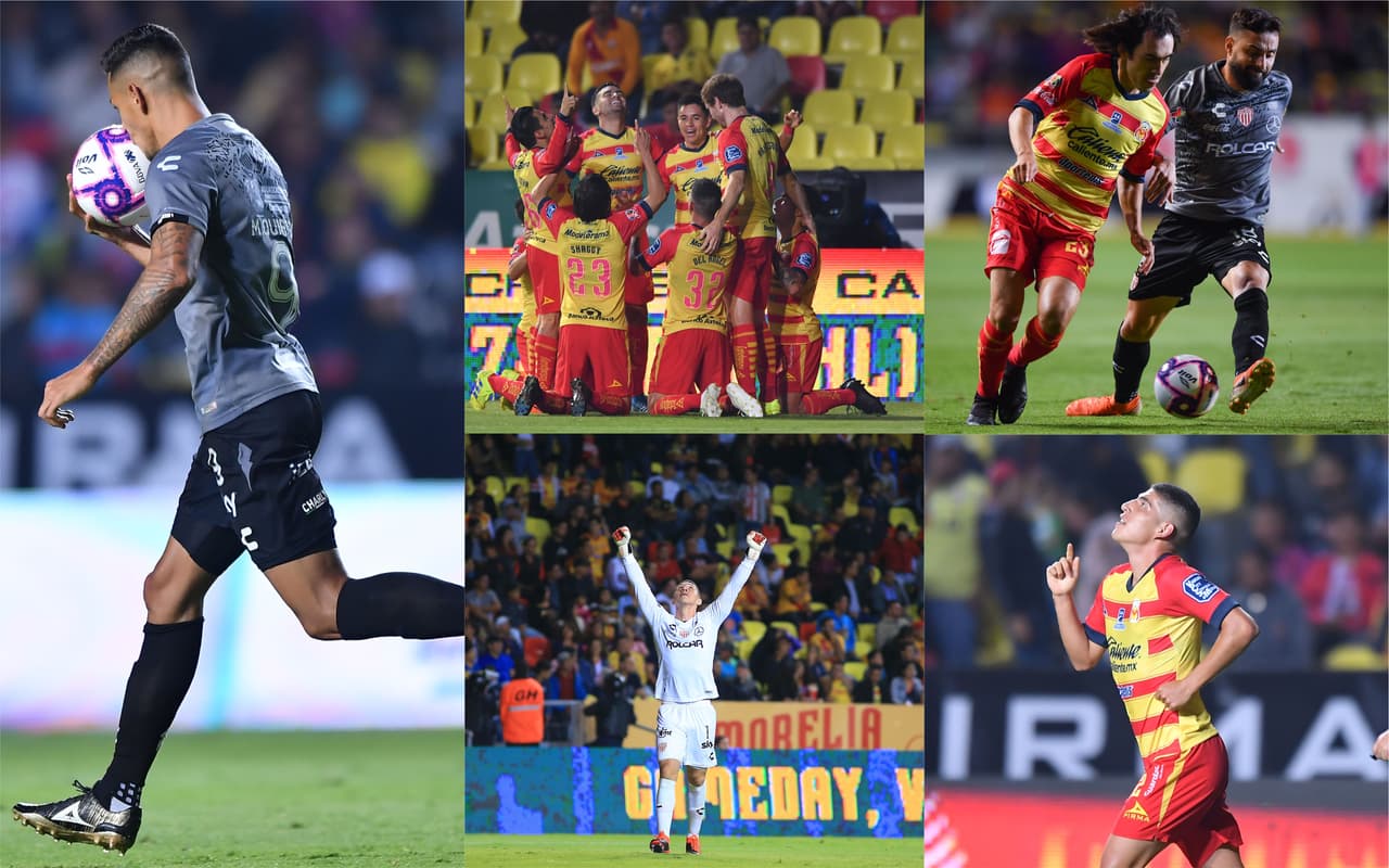 En feria de goles el Necaxa se impone 2-3 al Morelia y se pone de superlíder del Apertura 2019.