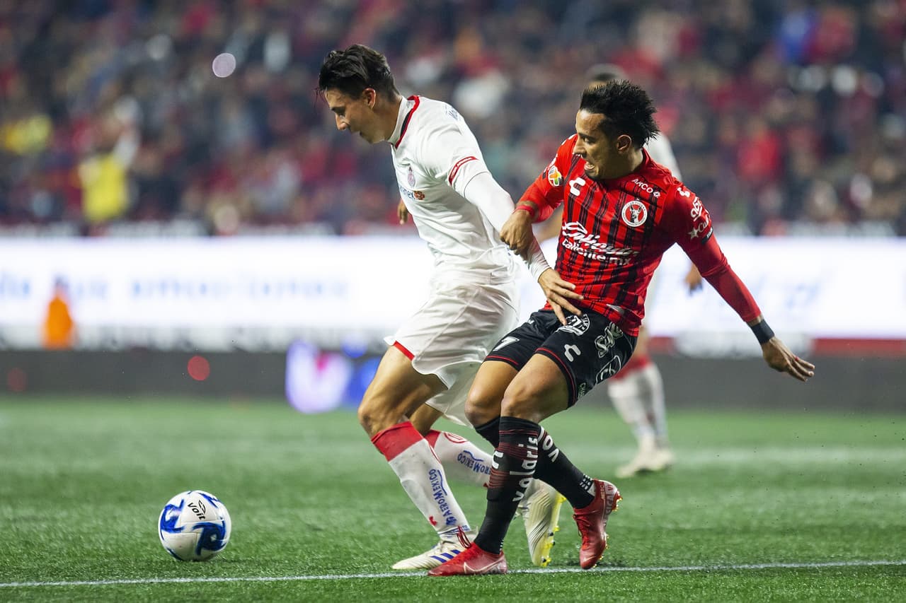 Con gol de Michel Estrada al minuto 88, Tijuana y Toluca dividen puntos en el Estadio Caliente.