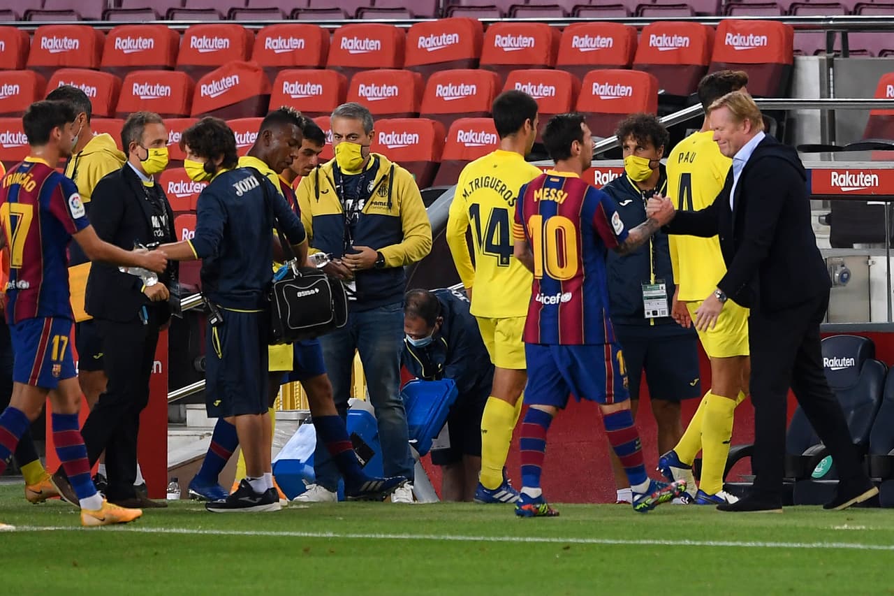 Koeman: 'Messi no es difícil de llevar, pero respeto a Setién'