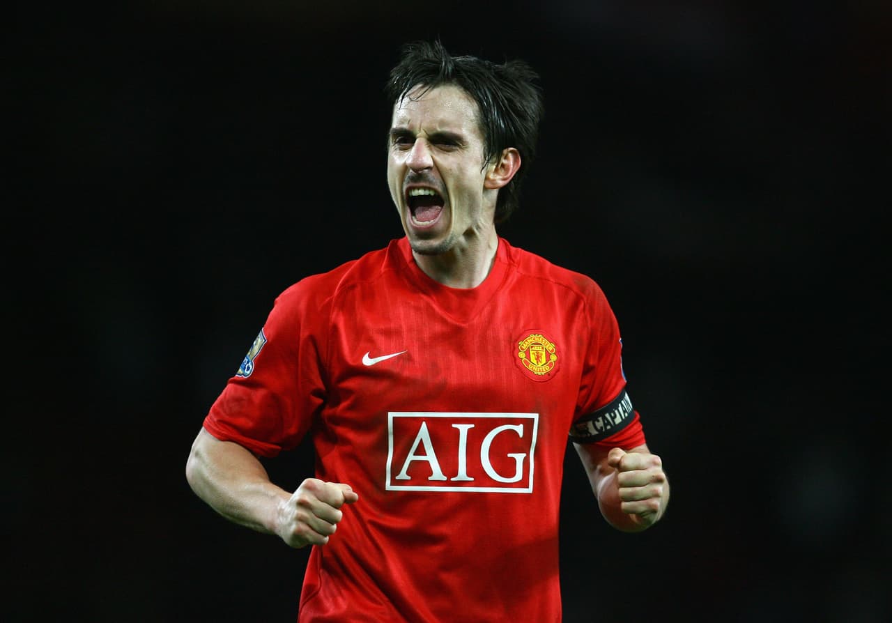 Gary Neville fue un increíble volante del Manchester United de 1992 al 2011, jamás conoció otro amor y le dio a sus amados Diablos Rojos 31 trofeos.