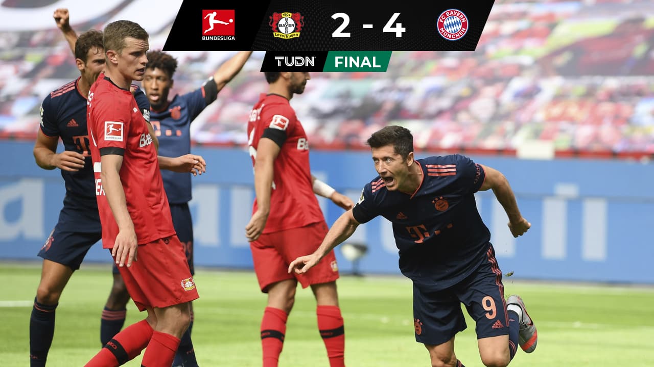¡Gusta y golea! Bayern Munich remonta ante el Leverkusen