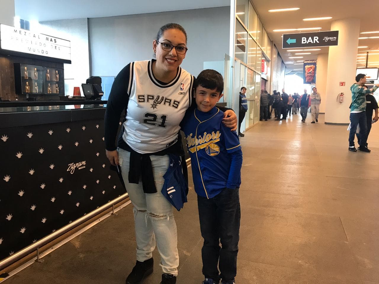 El Arena Ciudad de México esta listo para albergar el duelo de la NBA entre Spurs y Suns.