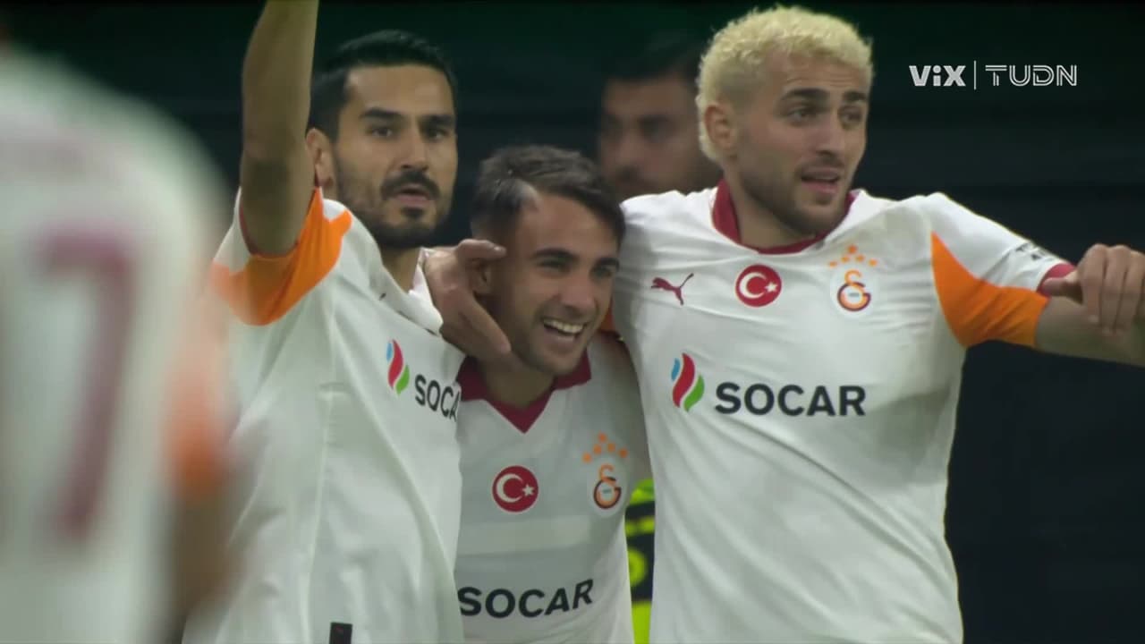 ¡Gol de Galatasaray! Sublime definición de Yunus Akgün