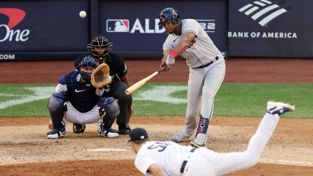 Guardians empata la serie con Yankees en New York