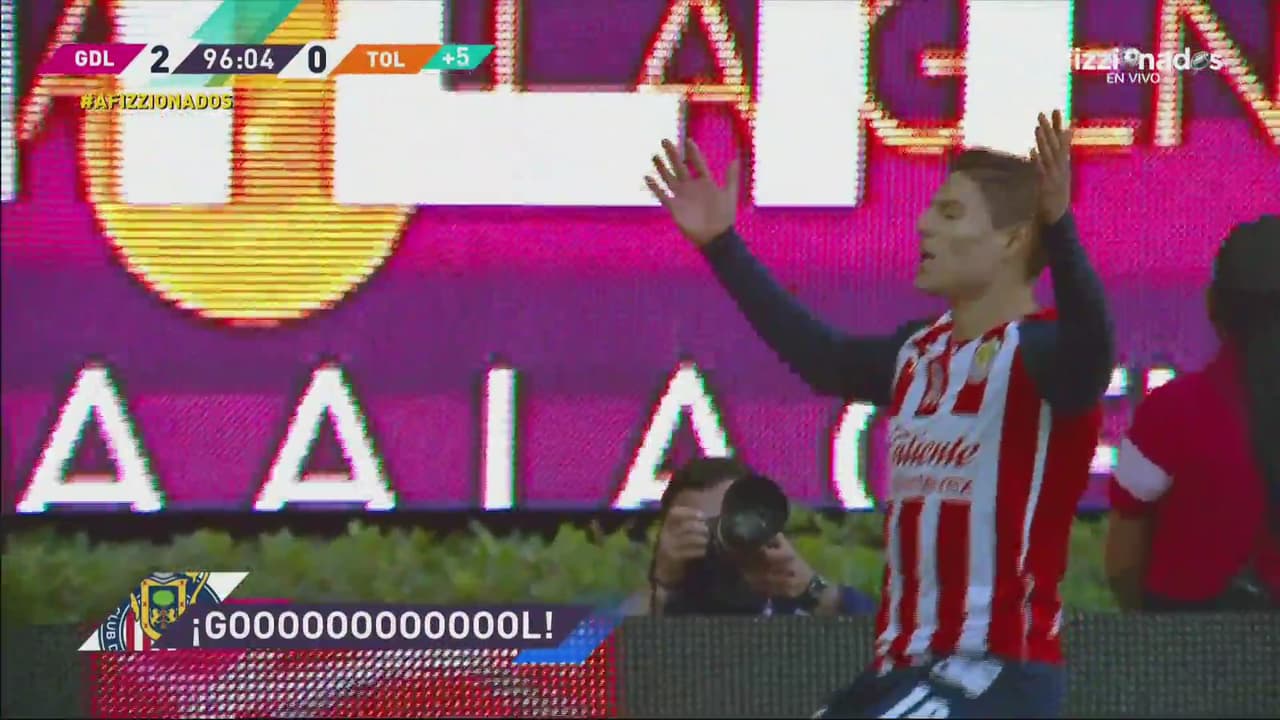 ¡Llega el segundo! Ronaldo Cisneros marca el 2-0 de Chivas