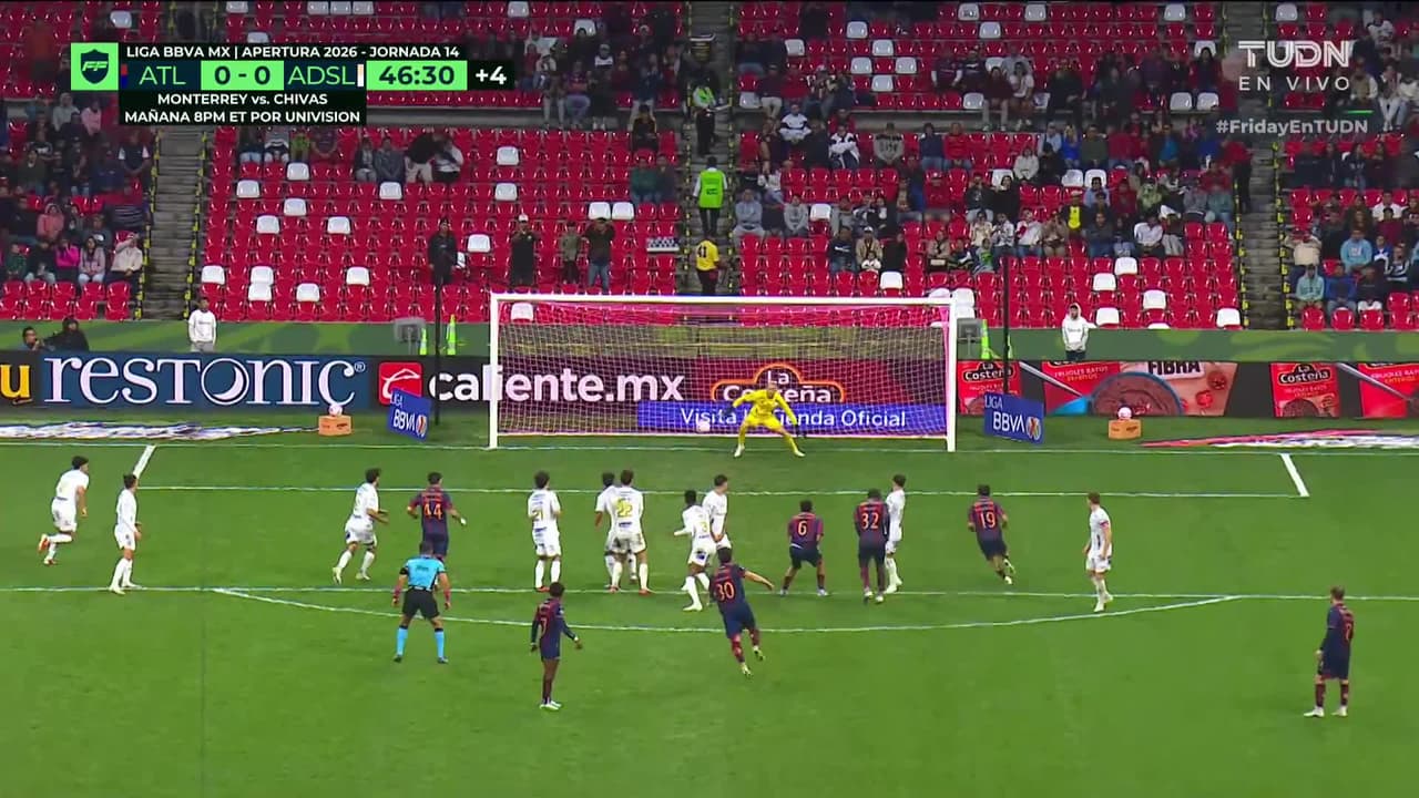 Atlante vs. Atlético de San Luis: Goles, resultado y resumen del partido Apertura 2026 Liga MX