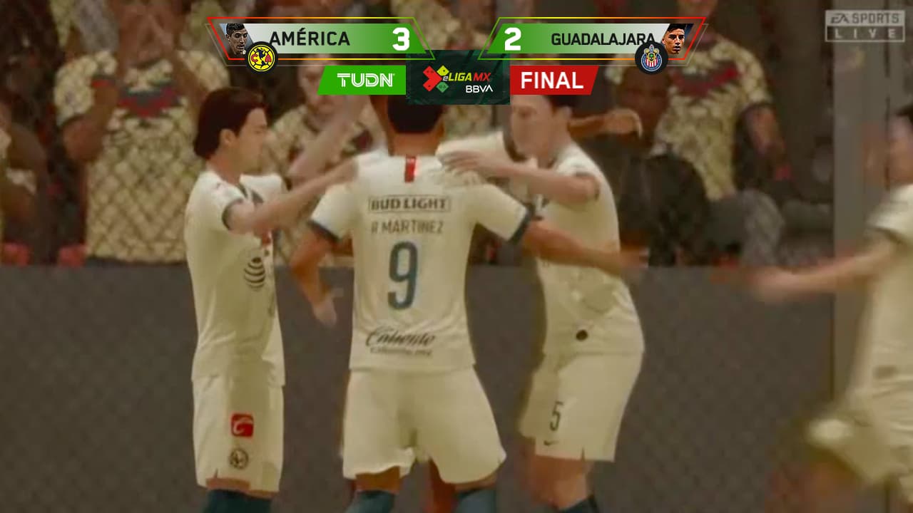 En la prórroga, América venció con drama a Chivas en el eClásico