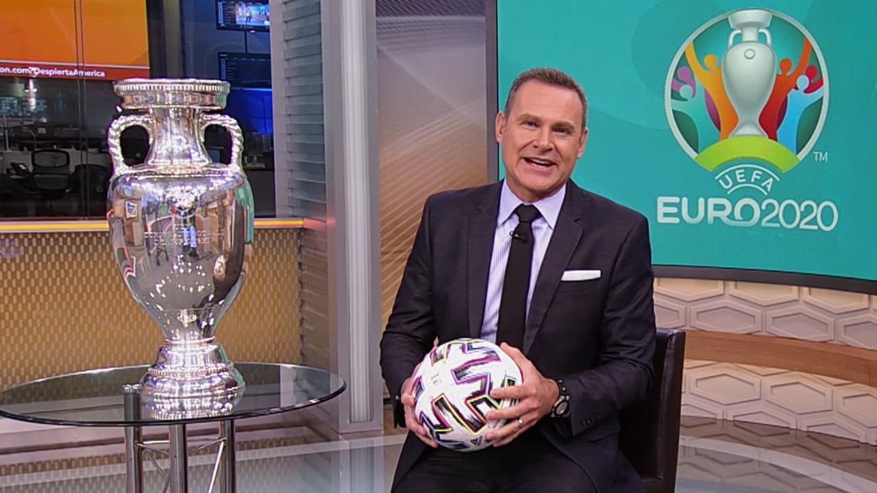El trofeo de la Eurocopa está en Univision a 100 días de su esperado inicio en pandemia