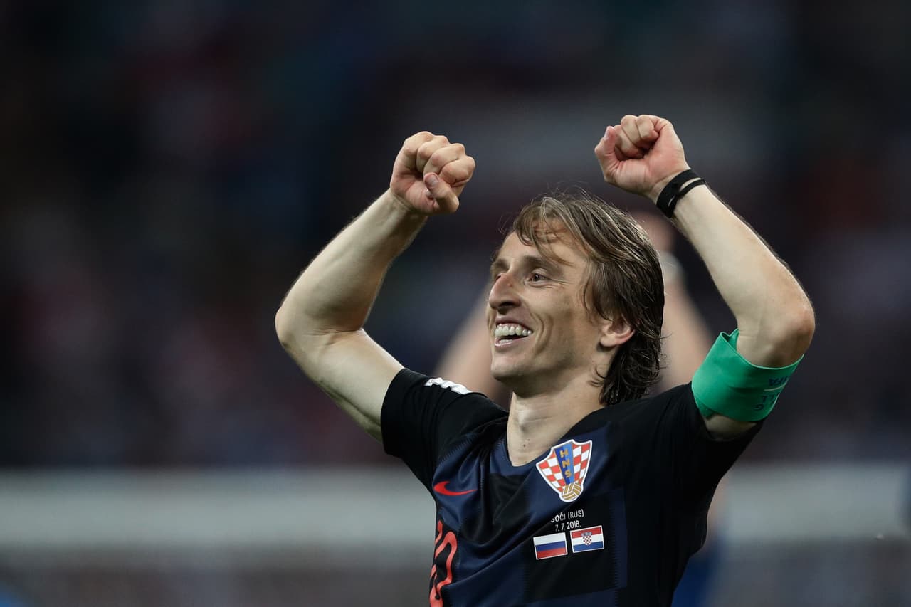 El capitán de Croacia Luka Modric se despidió de Sochi feliz por conducir a su equipo a la semifinal de la Copa del Mundo luego de 20 años.
