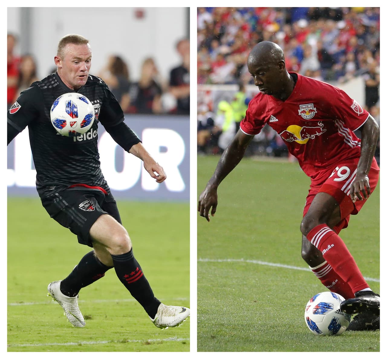 Wayne Rooney y Bradley Wright-Phillips, dos artilleros ingleses en la MLS.