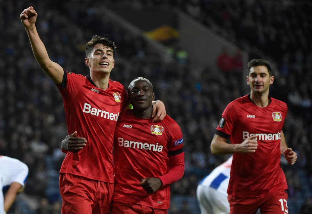 Kai Havertz anota el 0-3 y confirma la humillación del Leverkusen al Porto.