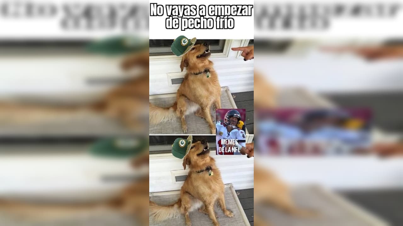 Los memes no se detienen y esta semana la víctima favorita son Aaron Rodgers y sus Green Bay Packers que sufierin una dolorosa derrota frente a los Tampa Bay Buccaneers.
