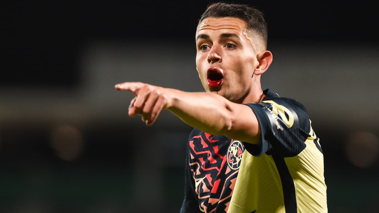 Álvaro Fidalgo juega con América una hora con sangre en la boca